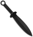 Cold Steel Shanghai Warrior Dagger Fixed Blade Knife (9.75" Black)
