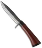 Kanetsune Irodori Fixed Blade Knife (5.125" Damascus) KB-207