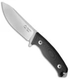 Dendra Russian Bear Fixed Blade Skinner Knife Micarta (4.3" Stonewash)