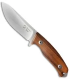 Dendra Russian Bear Fixed Blade Skinner Knife Santos Wood (4.3" Stonewash)