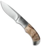 Browning Pursuit Fixed Blade Knife Burl Wood (3.25" Satin)