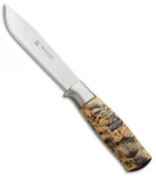 Brusletto Premium Hunter Knife Wood (5.125" Bead Blast) Norway