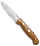 LT Wright Knives GNS Saber Fixed Blade Natural Polished Micarta (4.5" Satin)