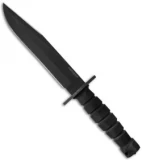 Ontario Chimera Fixed Blade Knife Black Kraton (8" Black) 6517