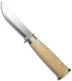 Marttiini Lapinleuku Fixed Blade Knife Curly Birch (Mirror Plain) 235