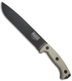 ESEE Junglas Survival Fixed Blade Knife + Sheath (10.5" Tactical Gray)