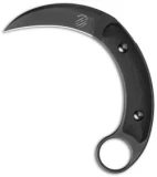 Bastinelli Kalinou Karambit Fixed Blade Knife (2.75" Black PVD) Fox