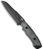 TOPS Knives Comanche Hawke I Fixed Blade Knife Micarta (5" Black) COHK-I