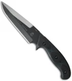 TOPS Knives Dakota Drifter Fixed Blade Knife Green Micarta (5.75" Black) DAKD-5B