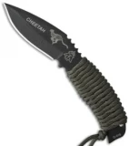 Tops Knives Cheetah Fixed Blade Knife (3.25" Black) CH262SKEL