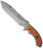 TOPS Knives D/E Tahoma Field Knife Tan Canvas Micarta (8.375" Gray) TAHO-01