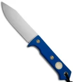 Wallace Edged Tools FS II Fixed Blade Knife Blue G-10 (4.5" Satin)