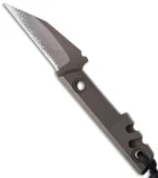 Amsler Knives Mini Slik Pikal Knife Titanium (2" Bronze)
