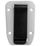 ESEE Knives Clip Plate for Candiru (White/Clear)