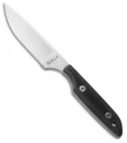Jeff Hall Custom Neck Knife Black Micarta (2.125" Satin)