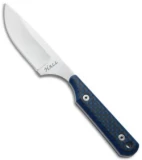 Jeff Hall Custom Neck Knife Blue G10/CF (2.125" Satin)
