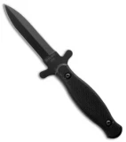Bear & Son Cutlery Ninja II Fixed Blade Knife Zytel (3.5" Black)