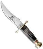 Case Kodiak Hunter Knife 10.625" Vintage Jigged Buffalo Horn (KODIAK SS) 00395