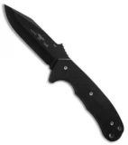 Emerson Police Utility BT Fixed Blade Knife (3.625" Black)