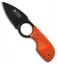 Kizlyar Supreme Knives Amigo Z Fixed Blade Knife Orange G10 (2.75" Black) KK0097