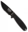 ESEE Knives ESEE-3MIL-S-BLK Knife Black G-10 & MOLLE Back (3.88" Black Serr)