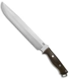 Bark River Knives Bravo 3 Green Canvas Micarta Fixed Blade Knife (11.5" Plain)