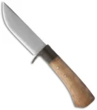 Kanetsune Knives Sazanami Knife Oak (4.75" Damascus) KB-214