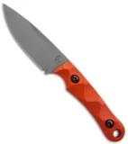 Gavko Custom Knives EDC Neck Knife Orange G10 (3.25" N690)