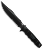 SOG Seal Team Elite Fixed Knife w/ Nylon Sheath (TiNi SER) SE37-N