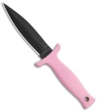 Schrade Compact Boot Knife S/E Fixed Blade Pink (3.5" Black) SCHF19PF