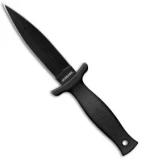 Schrade Large Boot Knife D/E Black Fixed Blade (4.625" Black) SCHF19L