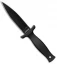 Schrade Large Boot Knife D/E Black Fixed Blade (4.625" Black) SCHF19L