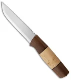 Helle Knives Brakkar Fixed Blade Knife (5" Plain) #90