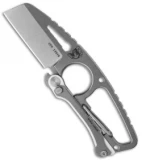 DPx HIT Cutter Fixed Blade Knife Centric Pivot Handle/Guard (2" Stonewash)