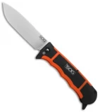 SOG Rotohook Clip Point Fixed Blade Knife (4.50" Satin Plain) HT101L