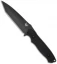 Benchmade 141BK Nimravus Tanto Knife (4.5" Black Plain)