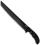 Cold Steel Magnum Warcraft Tanto Knife Fixed Blade (12" Black CPM-3V) 13TXL