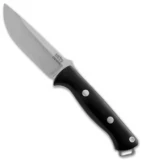 Bark River Knives Bravo 1 Knife Black Micarta Fixed Blade (4.25" S35VN)