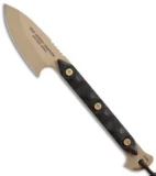 TOPS Knives High Desert Harpoon XL Knife Fixed Blade (3.5" Tan Plain) HDH-01