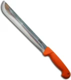 Svord Kiwi Machete Fixed Blade w/ Orange Handle (12" Flamed)