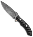 Olamic Cutlery Mercado Fixed Blade Knife G-10 (4.75" Damascus) 1629