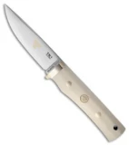 Fallkniven Tre Kronor TK1 Knife 3G Steel Ivory Micarta Handle (4" Satin Plain)