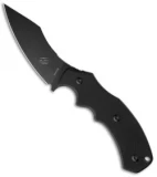 Max Knives Assaulite Compact Fixed Blade Knife (4" Black) Bastinelli Design