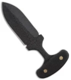 Shadow Tech Knives Push Dagger Knife Fixed Blade G10 (3.5" Black Plain)