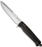 Kizlyar Supreme Knives Alpha AUS-8 Tactical Fixed Blade Knife (6" Satin Plain)
