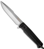 Kizlyar Supreme Knives Delta AUS-8 Tactical Fixed Blade Knife (6" Satin Plain)