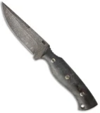 Olamic Cutlery Voykar Compact Fixed Blade Knife (4.25" Damascus) 1557
