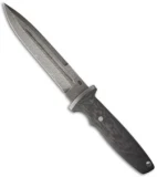 Olamic Cutlery Terzuola M30 Battle Guard Fixed Blade Knife (6.25" Damascus)