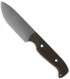 James McGowan Bushcraft Fixed Blade Knife Micarta (4" Bead Blast Plain)