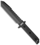 Hardcore Hardware BFK01-G Big Field Knife Fixed Blade G-10 (7" Black Plain)